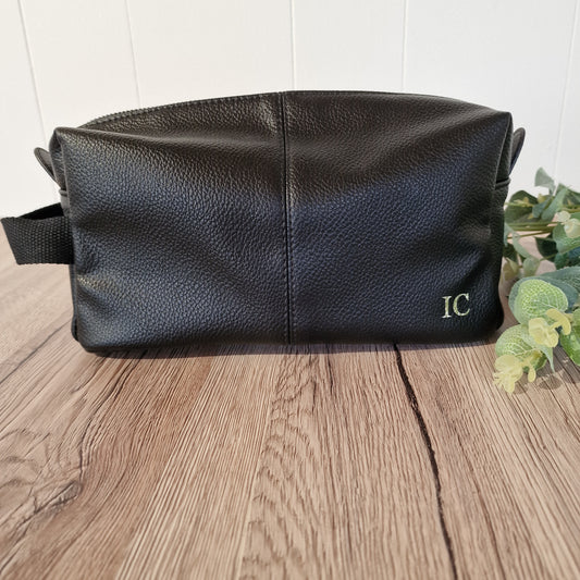 Personalised Mens Wash Bag