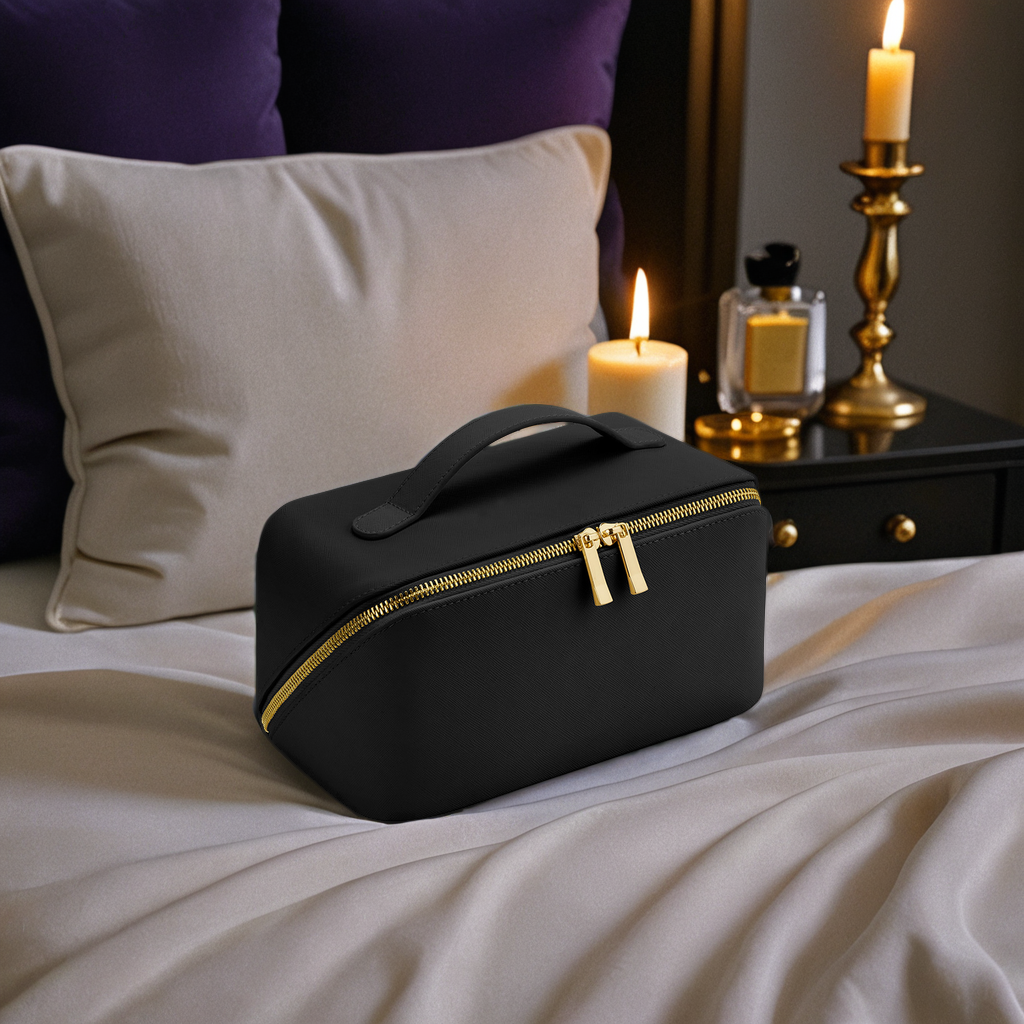 Open Flat Make Up Bag