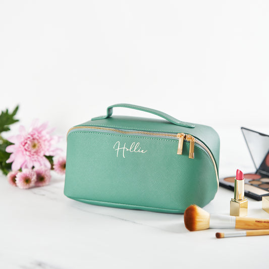 Open Flat Make Up Bag