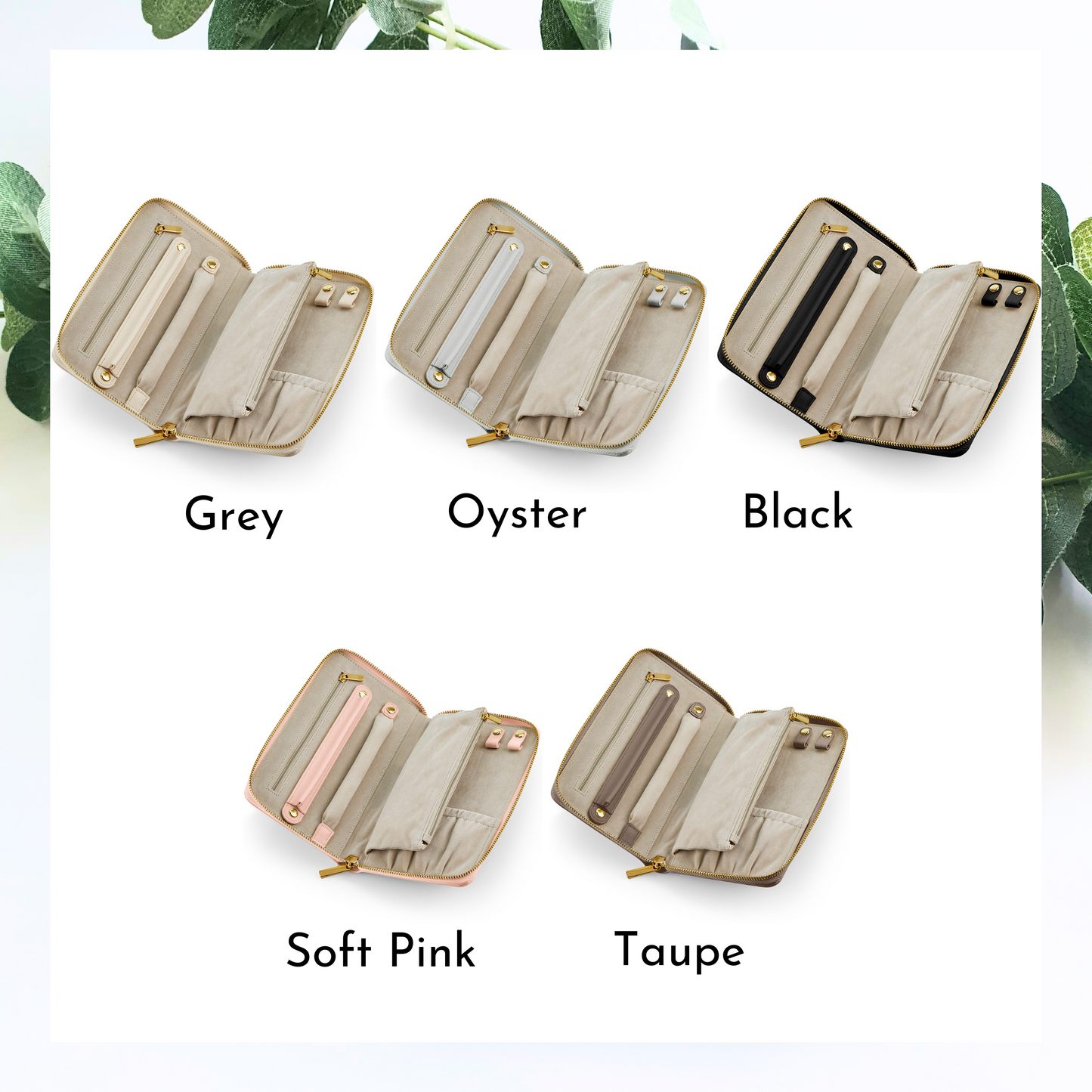 Personalised Travel Jewellery Case