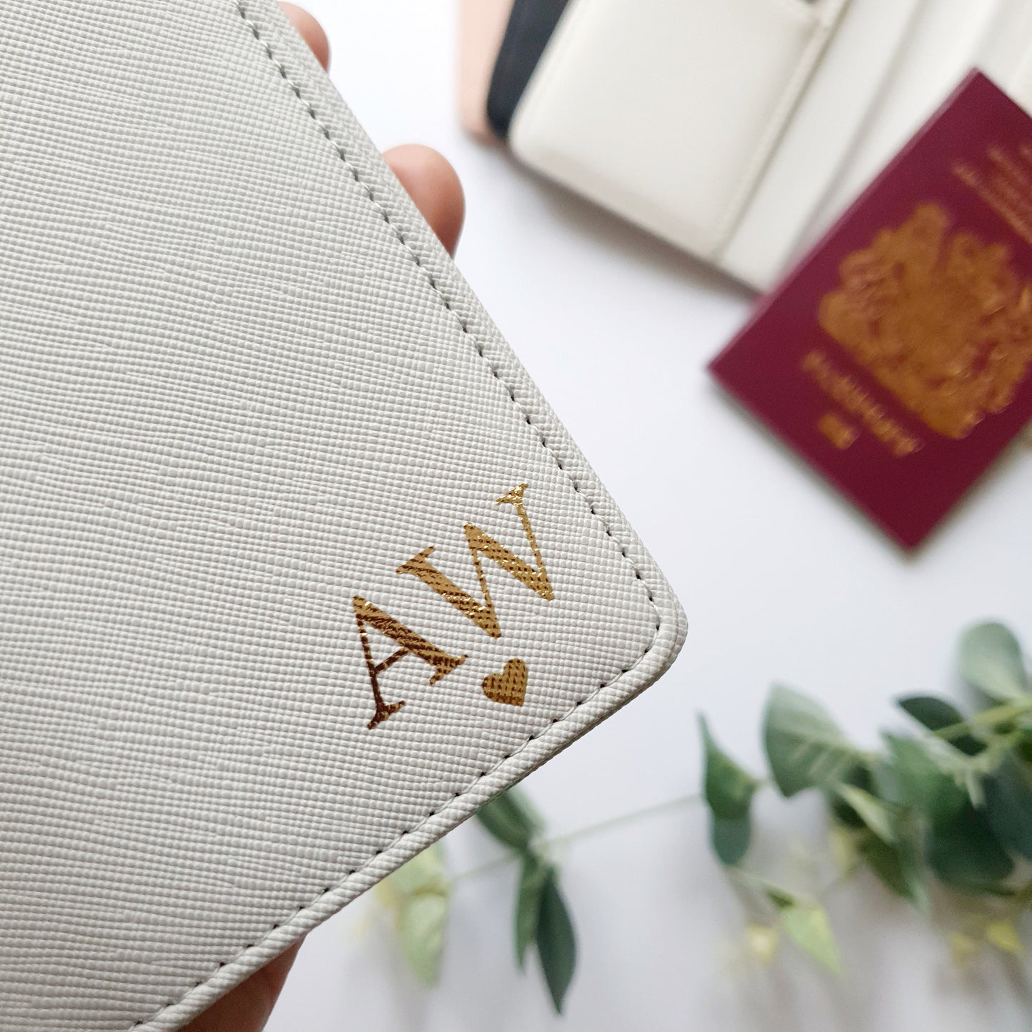 Personalised Passport Holder and Luggage Tag