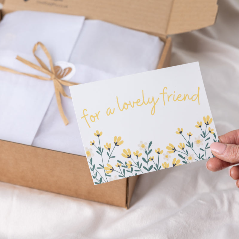 For a Lovely Friend Postcard