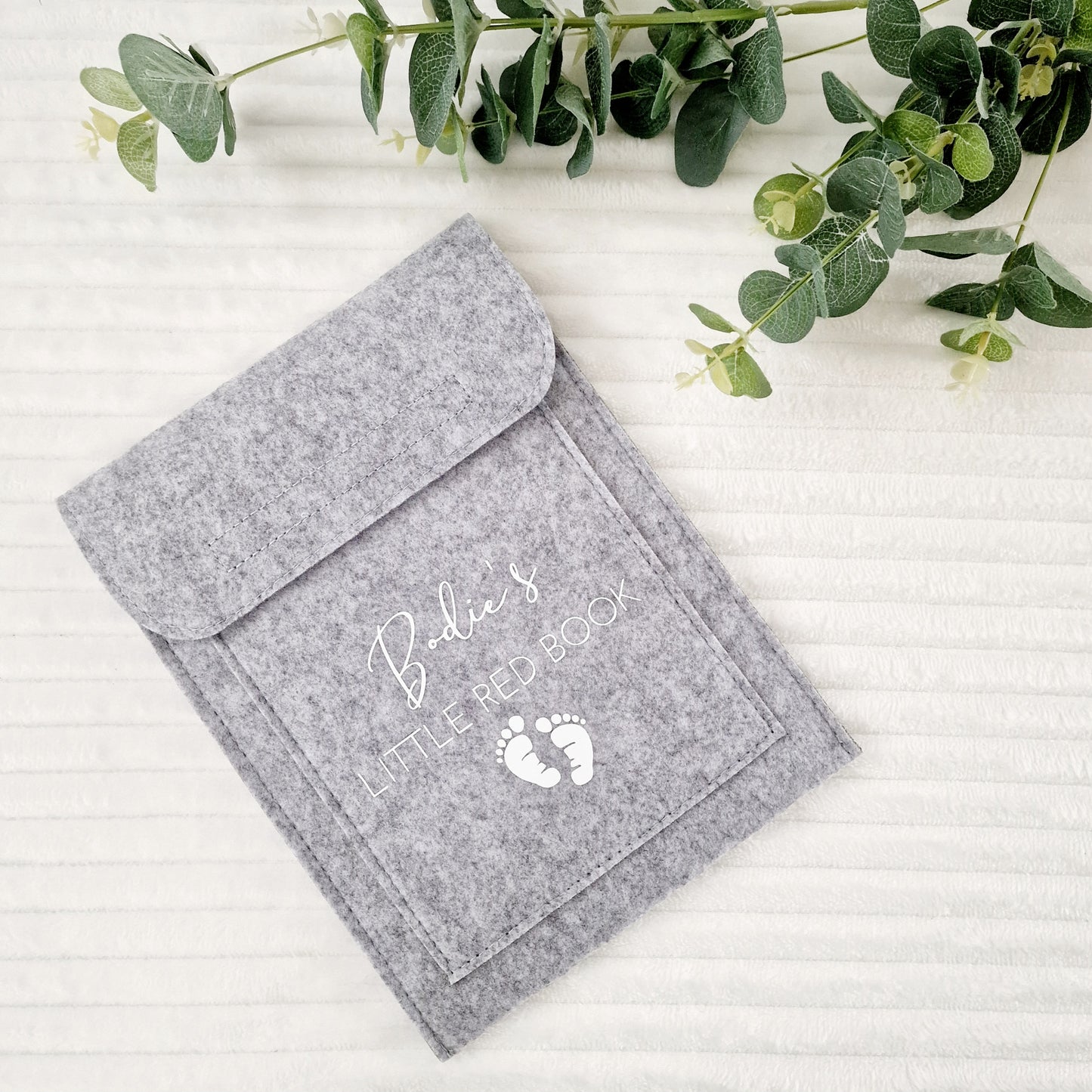 Personalised Baby's Red Book Wallet