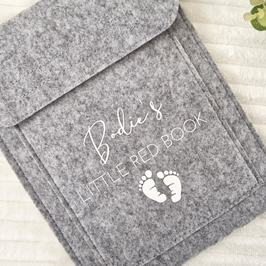 Personalised Baby's Red Book Wallet