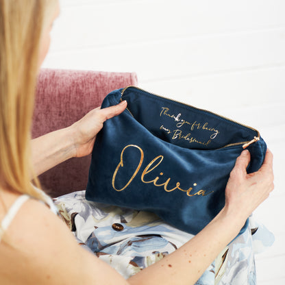 Bridesmaid Proposal Make Up Bag
