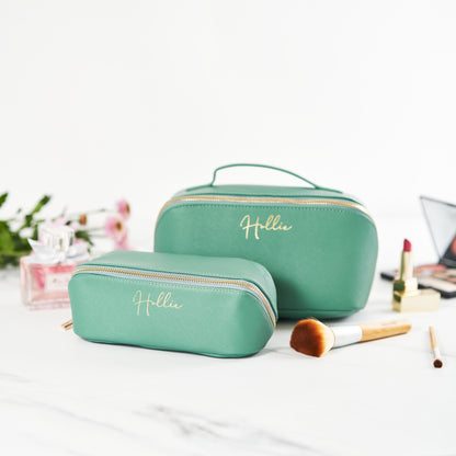 Open Flat Make Up Bag
