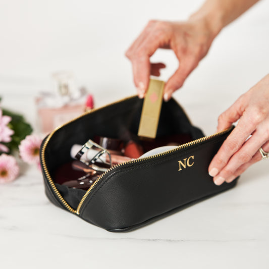 Open Flat Make Up Bag