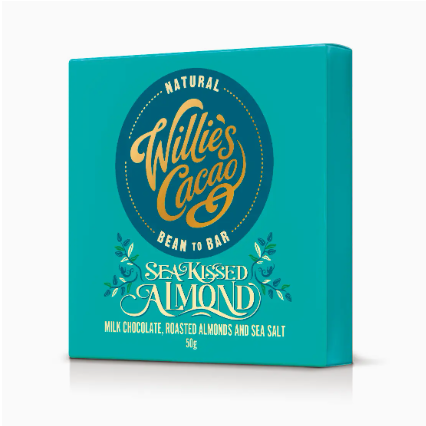 Sea Kissed Almond. 50g Bar