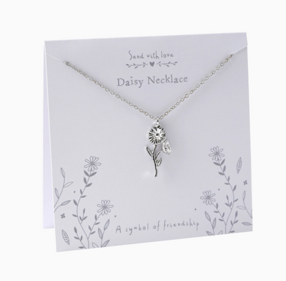 Send with Love Daisy Necklace