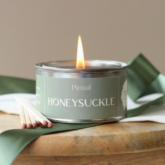Honeysuckle Paint Pot Candle