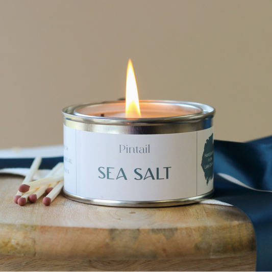 Sea Salt Paint Pot Candle