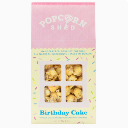 Birthday Cake Gourmet Popcorn Snack Box