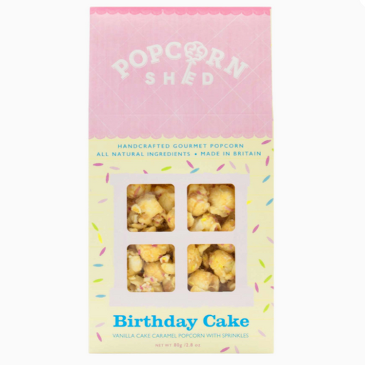 Birthday Cake Gourmet Popcorn Snack Box