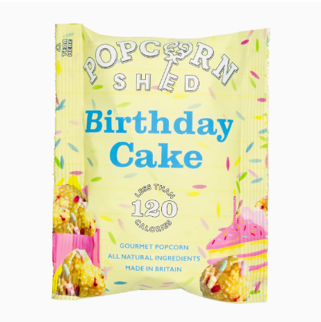 Birthday Cake Gourmet Popcorn Snack Pack