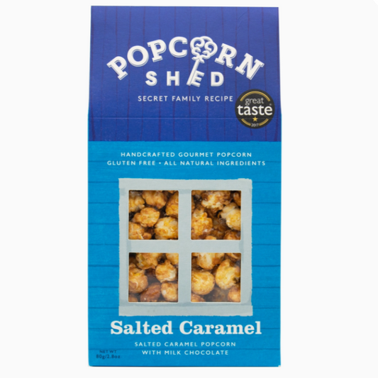 Salted Caramel Gourmet Popcorn Snack Box