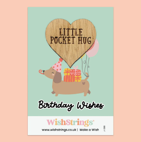 'Birthday Wishes' Pocket Hug Token