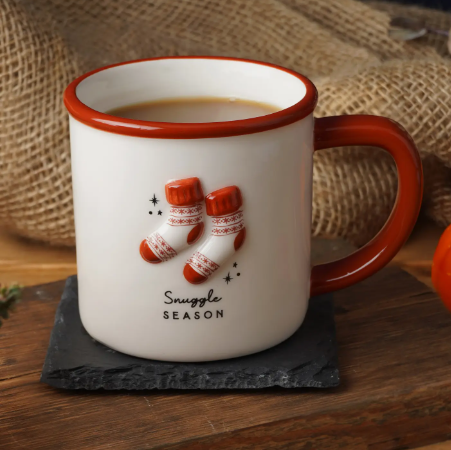 'Snuggle Season' Stoneware Mug