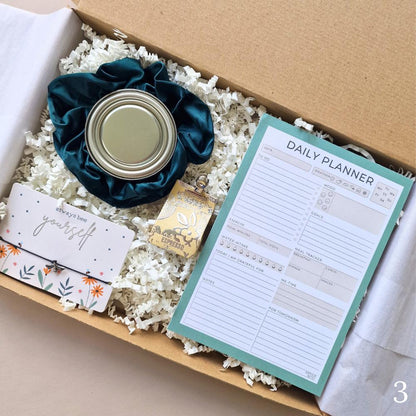 Self Care Gift Box for Her, Pamper Gift Set, Birthday Thank You Get Well Gift, Choose Your Box & Card, Handwritten Message
