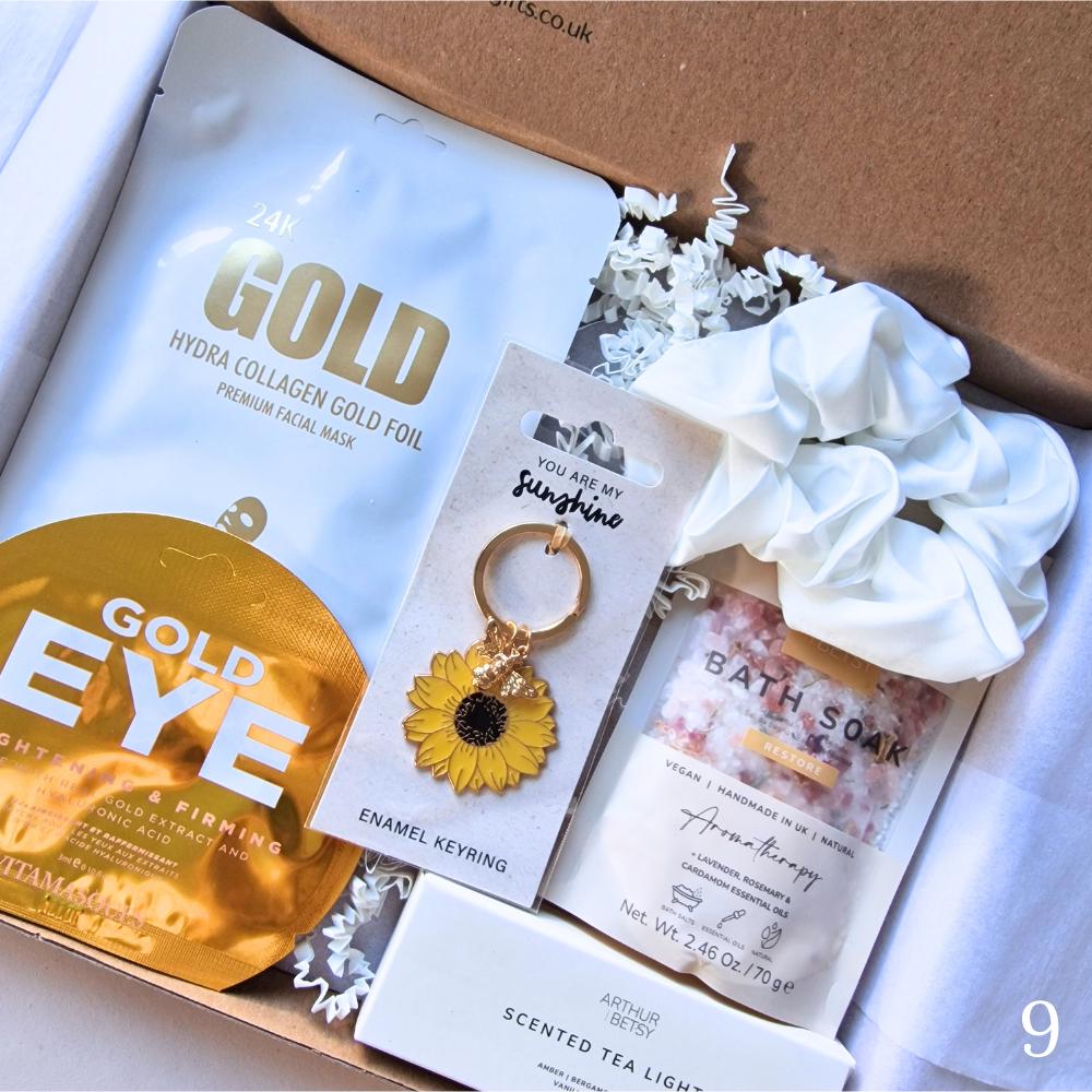 Self Care Gift Box for Her, Pamper Gift Set, Birthday Thank You Get Well Gift, Choose Your Box & Card, Handwritten Message