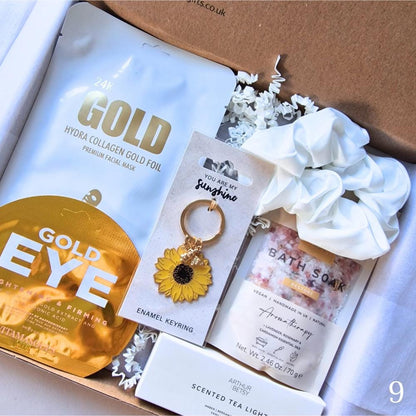 Self Care Gift Box for Her, Pamper Gift Set, Birthday Thank You Get Well Gift, Choose Your Box & Card, Handwritten Message