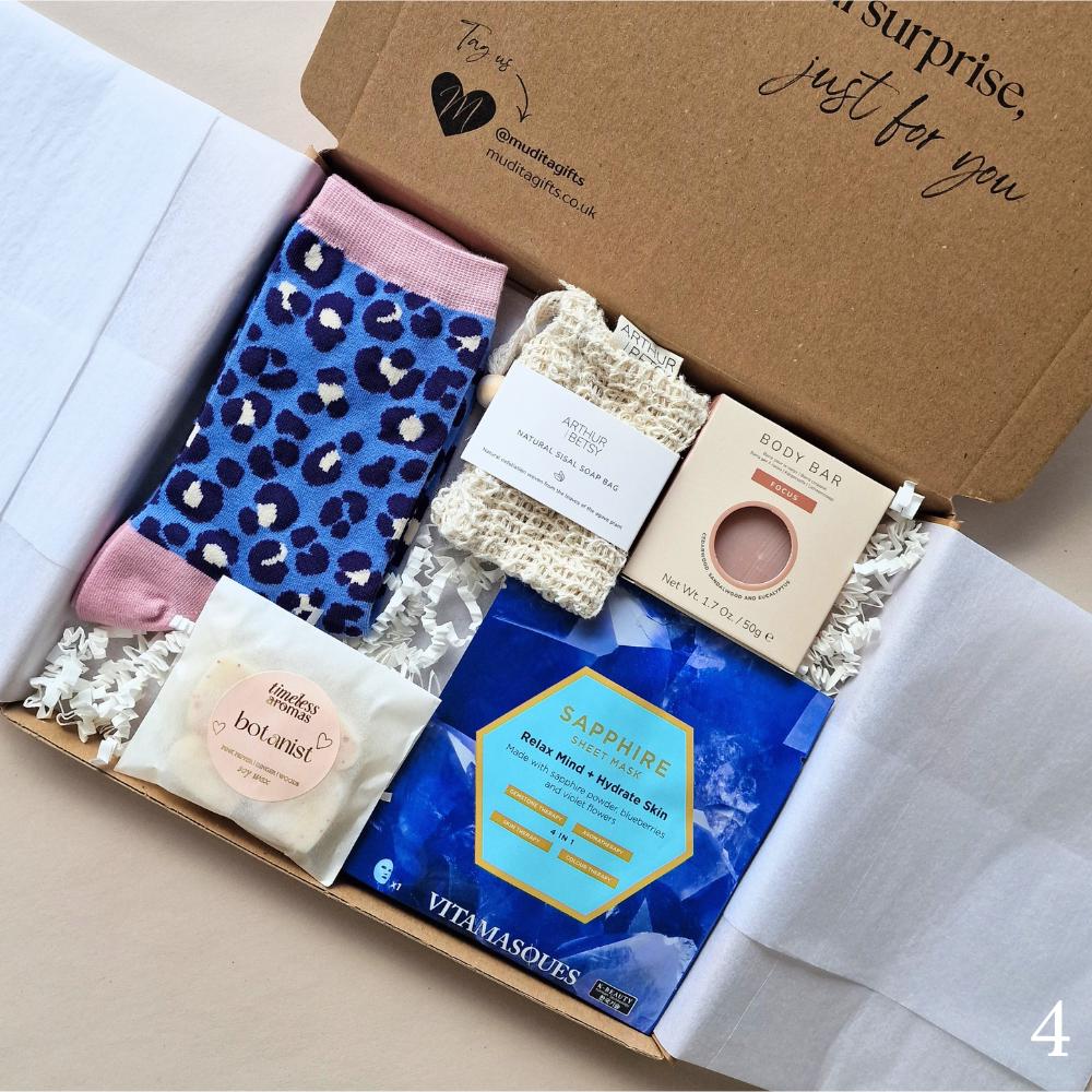 Self Care Gift Box for Her, Pamper Gift Set, Birthday Thank You Get Well Gift, Choose Your Box & Card, Handwritten Message