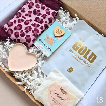Self Care Gift Box for Her, Pamper Gift Set, Birthday Thank You Get Well Gift, Choose Your Box & Card, Handwritten Message