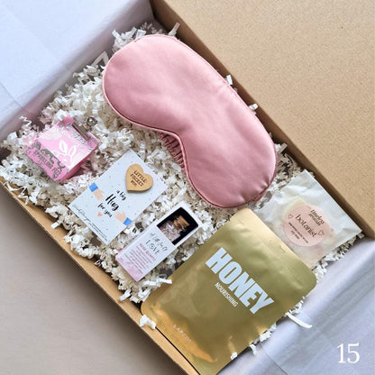 Self Care Gift Box for Her, Pamper Gift Set, Birthday Thank You Get Well Gift, Choose Your Box & Card, Handwritten Message