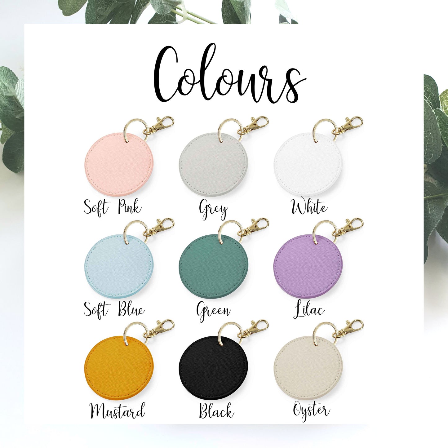 Round Keyring