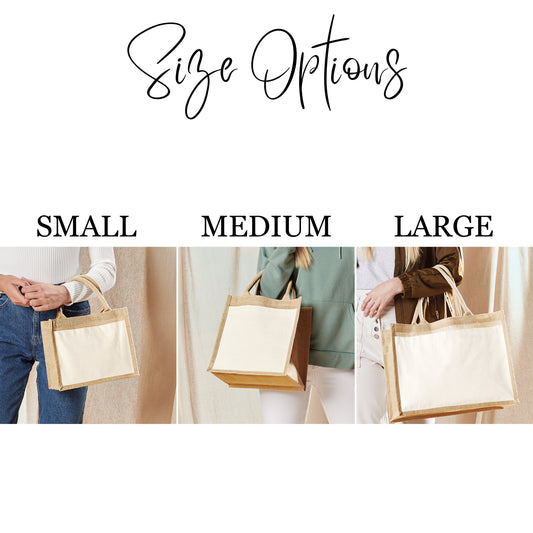 Bridesmaid Pocket Tote Bag